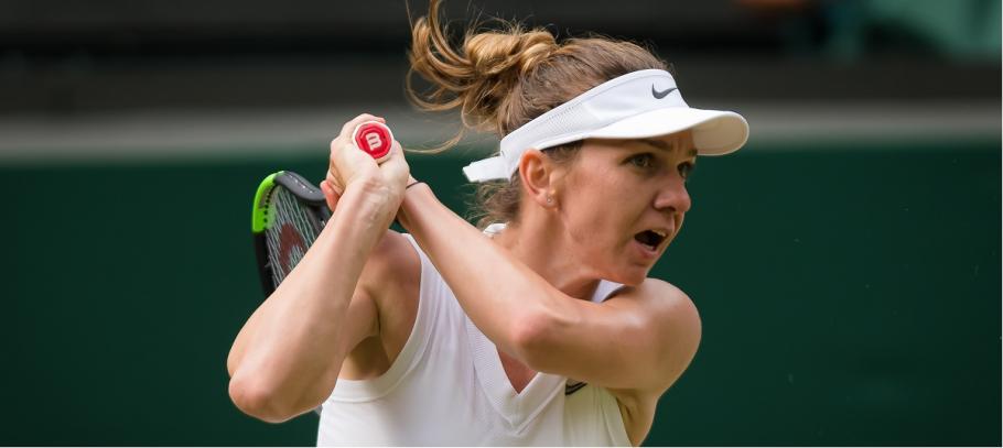 Simona Halep s-a calificat în sferturi la Wimbledon, după victoria cu Cori Gauff Simona este la o victorie de a-şi egala cel mai bun rezultat obţinut pe iarba londoneză