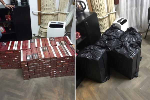 Captura de 50 de mii de țigări de contrabandă