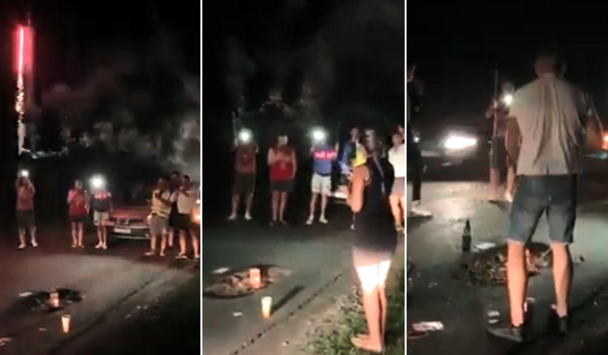 petrecere groapa cluj Petrecere cu artificii pentru o groapă din Cluj care a împlinit un an