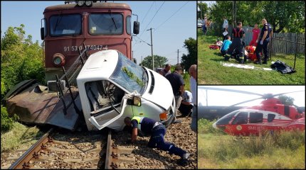 Accidentul s-a petrecut la o trecere peste calea ferată fără bariere, semnalizată doar cu Crucea Sfântului Andrei