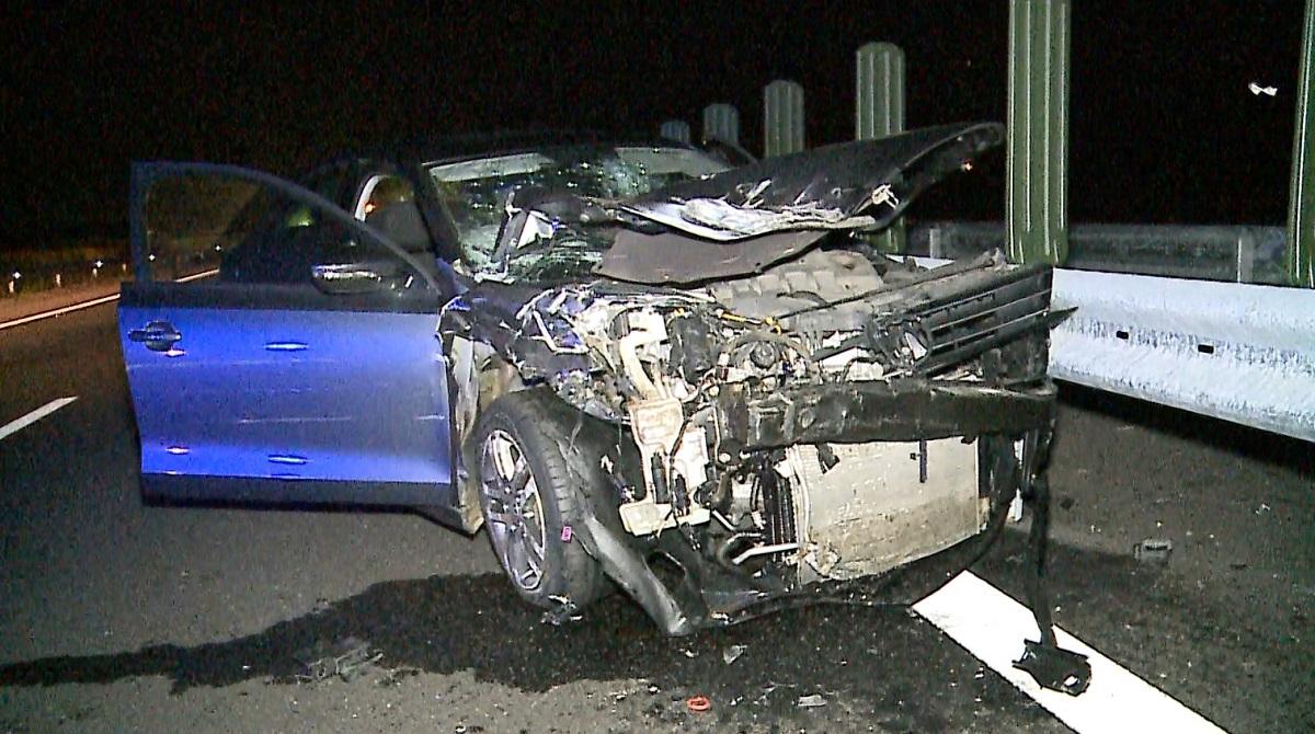 Accident cumplit pe autostrada Transilvania, tronsonul Ungheni - Iernut