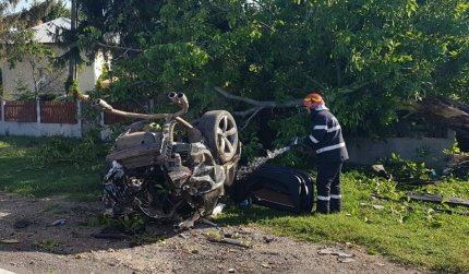 Accident cu doi morţi la Gura Foii