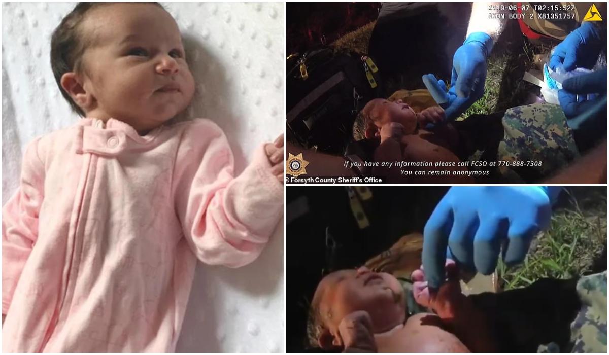 India a fost găsită abandonată într-o pungă