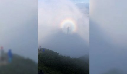 Fenomen natural unic, surprins pe Vârful Toaca din Masivul Ceahlău