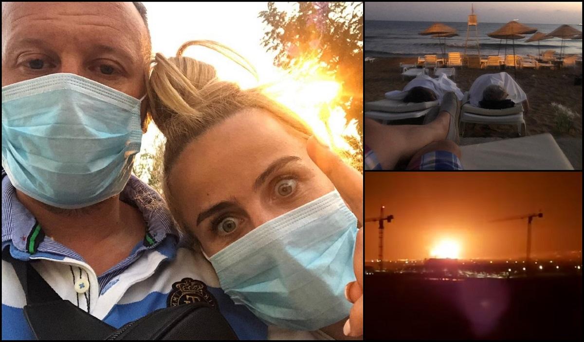 Dumitru Măjer și soția lui Marilena au părăsit azi noapte hotelul din Cipru, afectat de o explozie