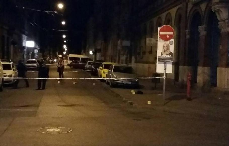 Locul agresiunii Intersecția din Budapesta în care a fost înjunghiat românul