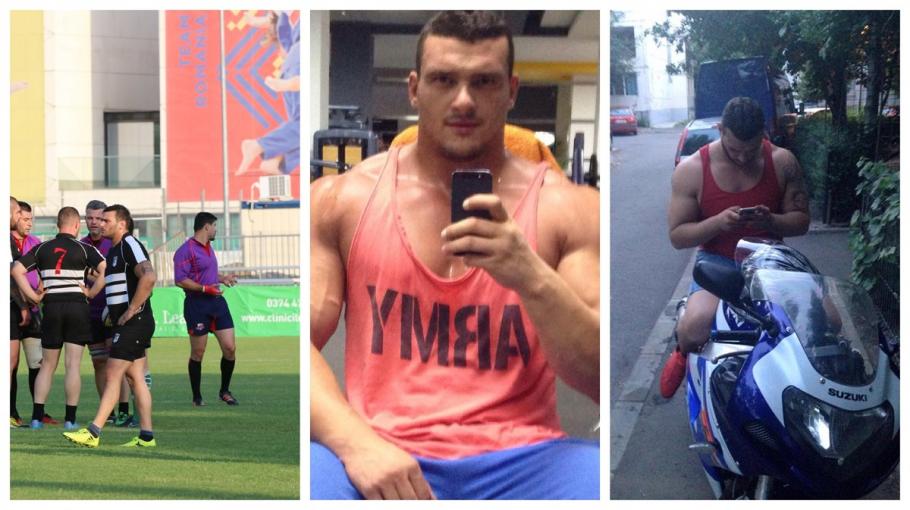 Jucător de rugby, paralizat după un accident de motocicletă Ştefan Stan a jucat ultima dată pentru echipa Sportul Studenţesc