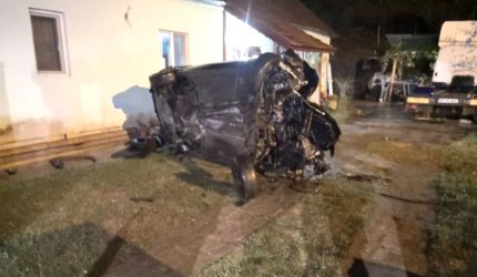 O femeie a murit în cumplitul accident din Odvoș, Arad