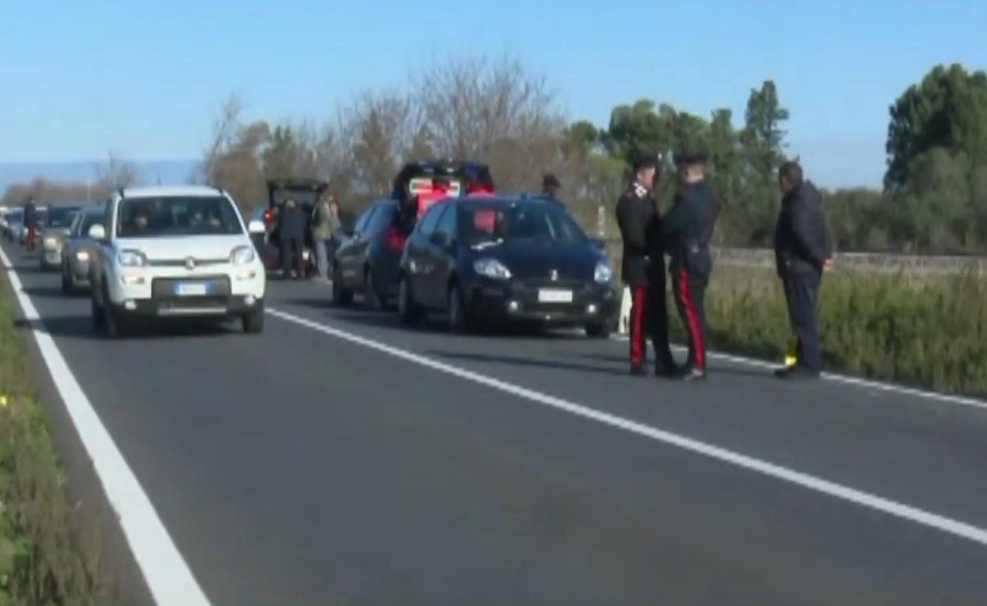 Locul accidentului Locul accidentului în care a murit românul în Italia