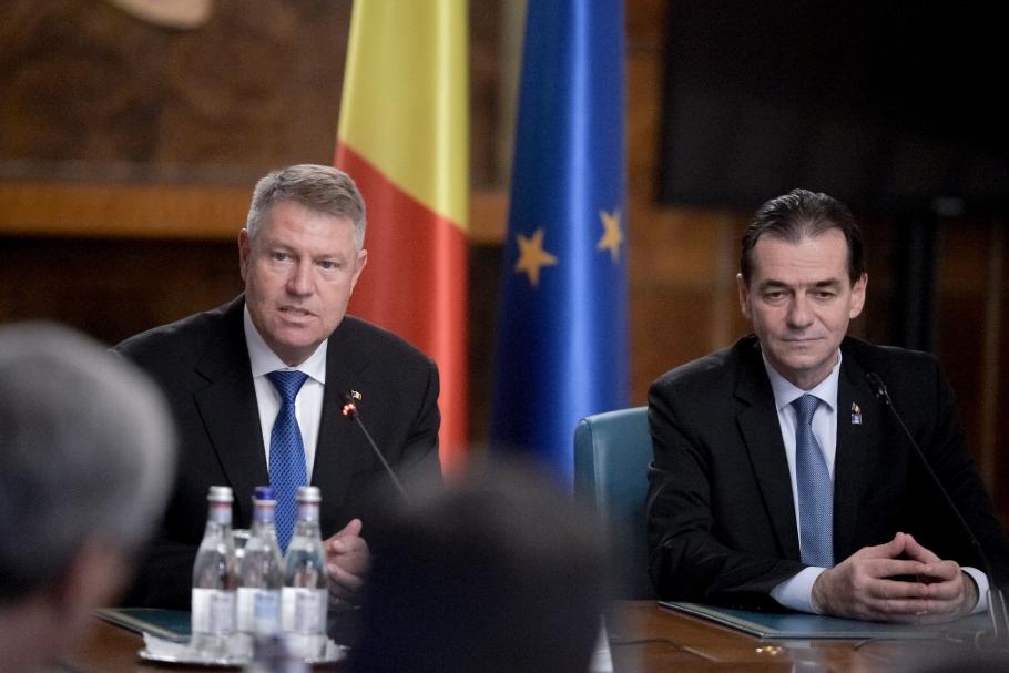 Klaus Iohannis și Luovic Orban Ludovic Orban vrea alegeri anticipate
