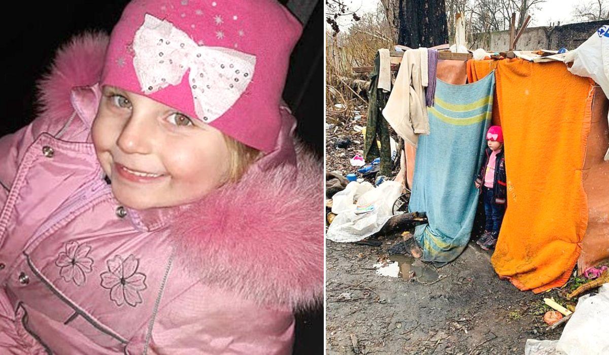 Fetița abandonată de Crăciun într-o groapă de gunoi a fost salvată