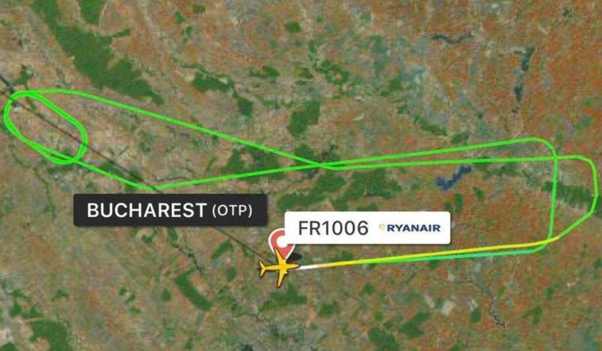 Avion RyanAir cu 169 de pasageri, întors pe aeroportul Otopeni