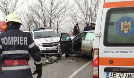 Accident la Blaj