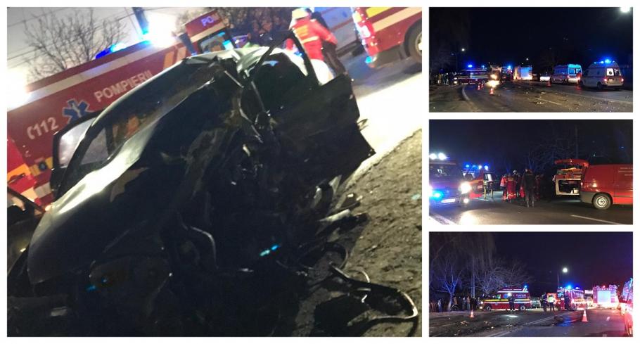 Mobilizare generală în Prahova, după un accident groaznic soldat cu mai mulţi răniţi Trei maşini au fost implicate în accidentul din Prahova