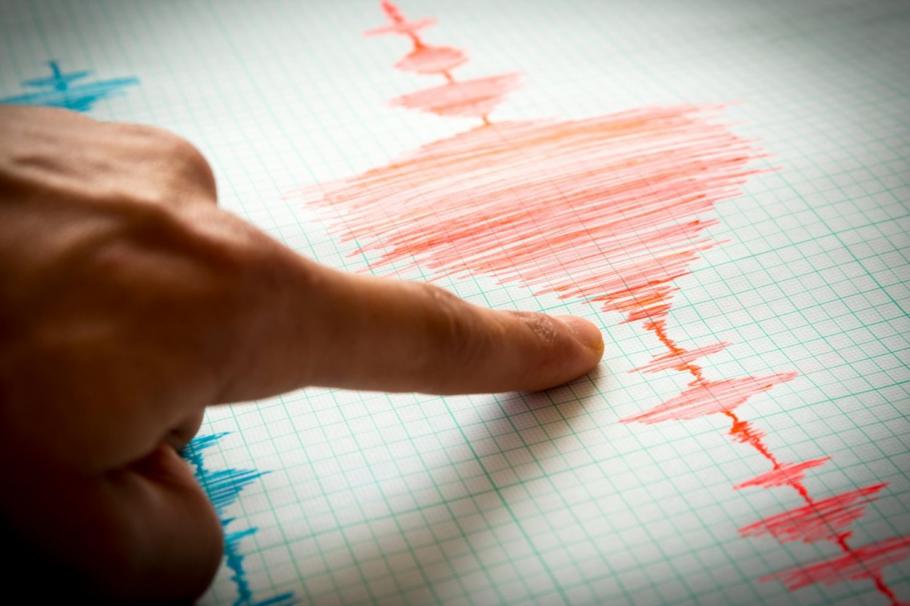 Seismograf Cutremur în Vrancea