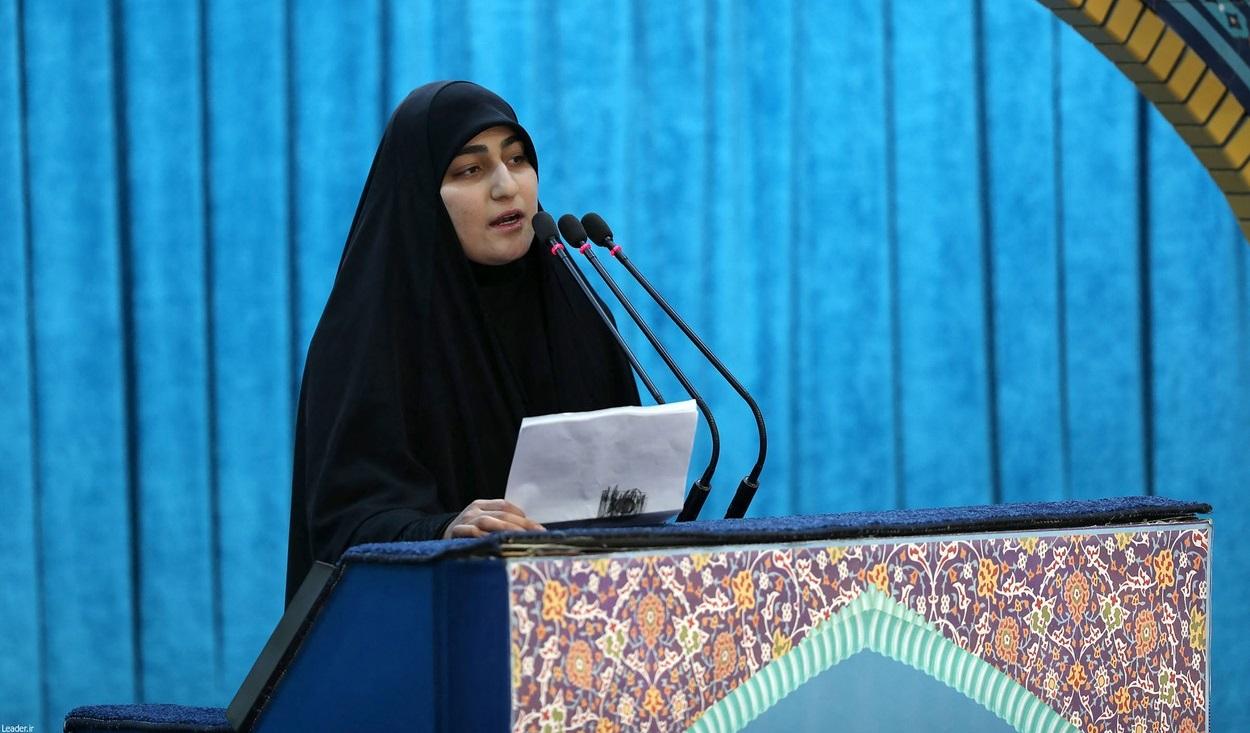 Fiica generalului iranian Qasem Soleimani