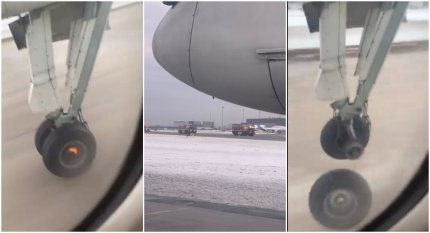 Un avion al Air Canada Express a pierdut o roată, în timpul decolării