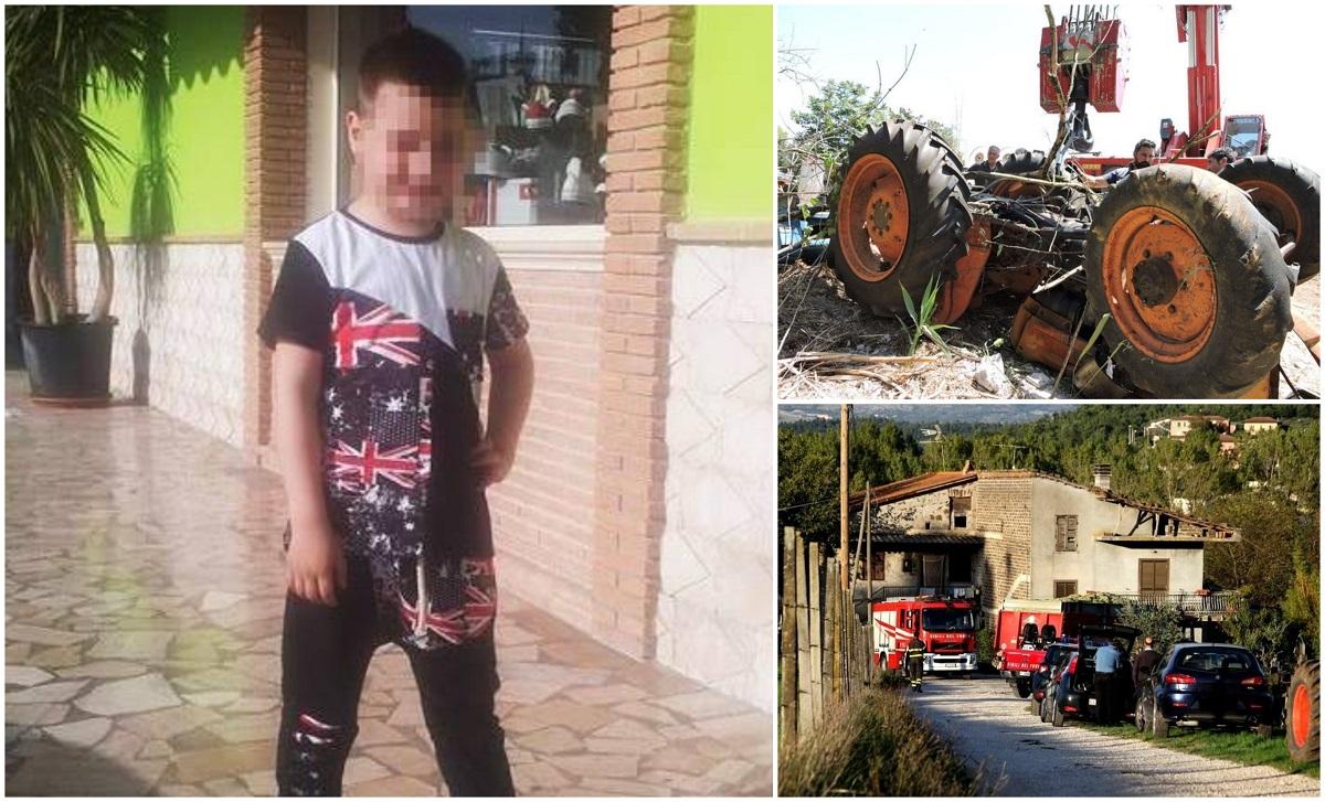 Mario Graziani a fost lovit de tractor în Italia, în timp ce-și făcea temele în curtea casei