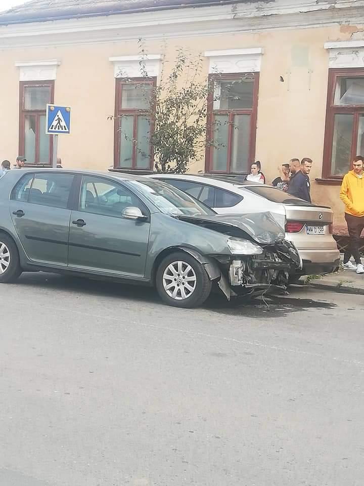 Accidentul s-a produs intr-o intersecție din Sighetu Marmatiei