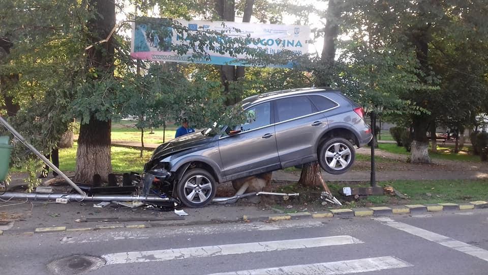 Protagonistul accidentului este un șofer de 56 de ani din comuna Fundul Moldovei