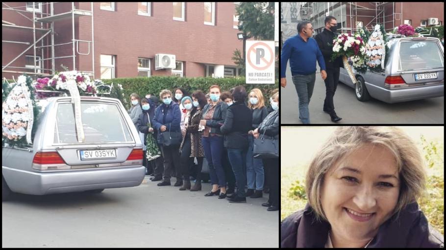 Mariana Rodica Petrariu Asistenta din Rădăuț a fost condusă pe ultimul drum