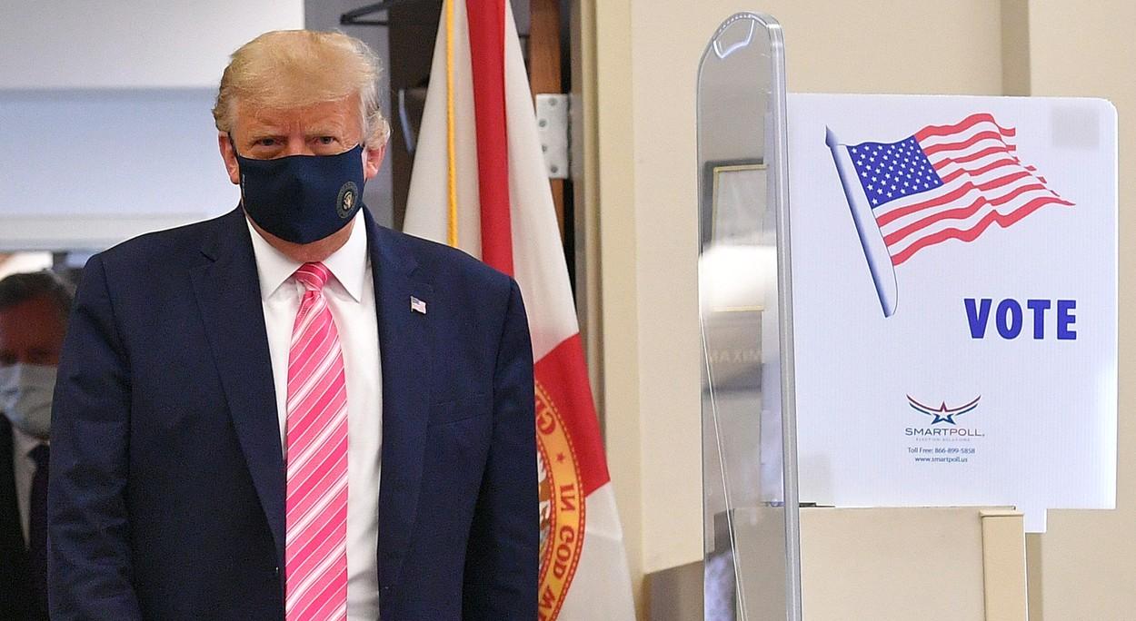 Donald Trump a votat anticipat, în Florida