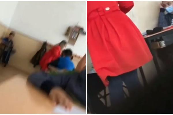 Profesoară din Borșa anchetată după ce a fost filmată în timp ce lovește elevii