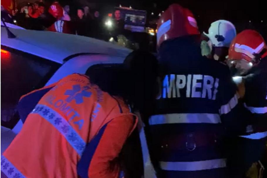 Cinci răniți în urma unui accident grav produs în Urziceni Două autoturisme au fost implicate în accidentul din Urziceni