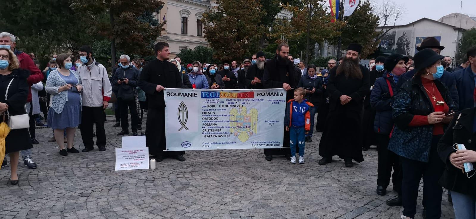 Protest la moaștele Sfintei Parascheva