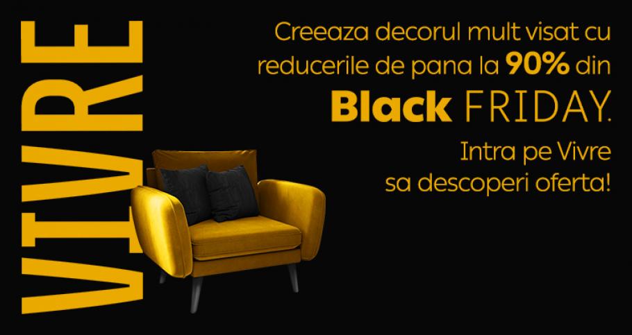 De Black Friday, Vivre oferă reduceri de până la 90% la zeci de mii de produse De Black Friday, Vivre oferă reduceri de până la 90% la zeci de mii de produse