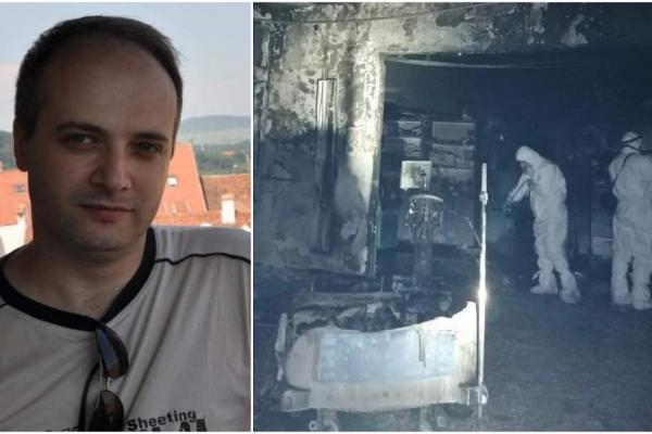 Medicul Denciu și-a riscat viața pentru a salva pacienții din flăcări