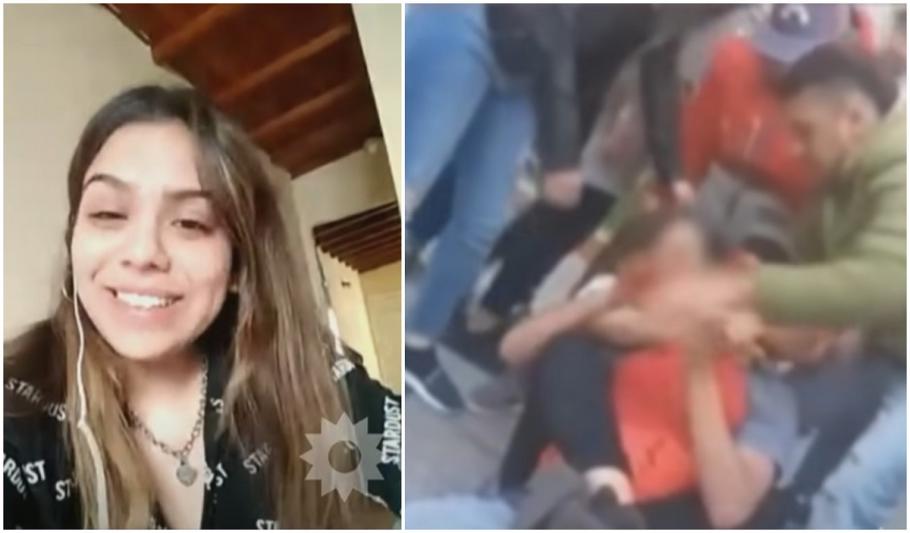 Captură video Tânăra este luptătoare MMA