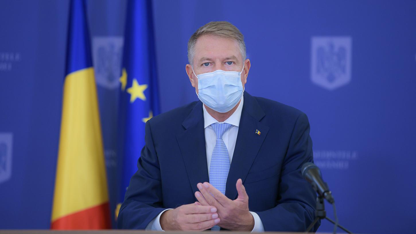 Klaus Iohannis, după un nou record zilnic de infectări cu Covid-19: Klaus Iohannis, după un nou record zilnic de infectări cu Covid-19: