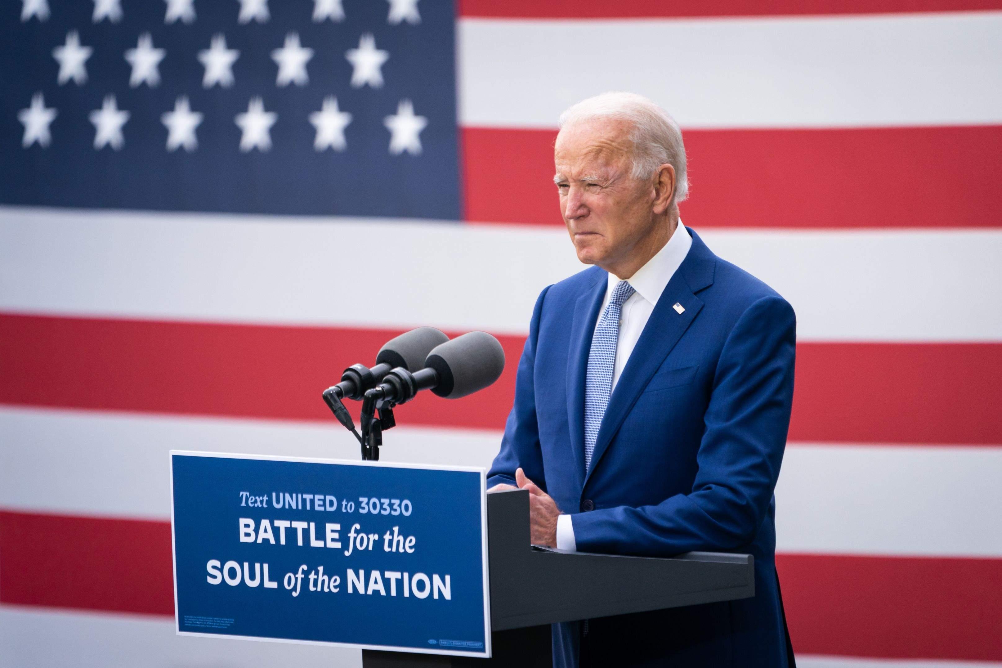Joe Biden, candidatul democrat pentru prezidențiale Joe Biden are un avans important în fața lui Donald Trump