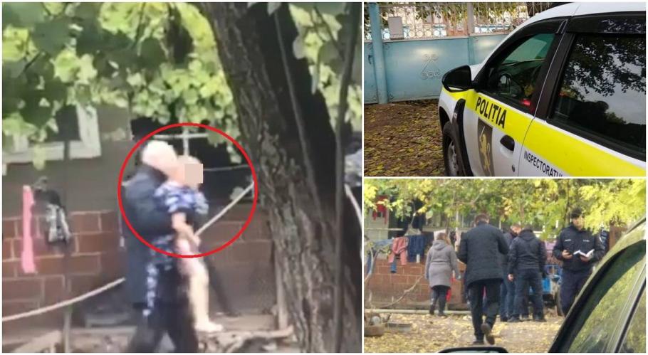 Momenul în care șeful IGP, fuge în brațe cu unul dintre cei trei copii ținuți ostatici Copiii luați ostatici de tată, la Anenii Noi, au fost eliberați în urma unei operațiuni fulger a polițiștilor moldoveni