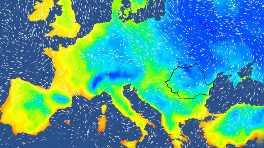 O masă de aer extrem de rece pătrunde în România, săptămâna viitoare Vremea 9 noiembrie - 7 decembrie 2020