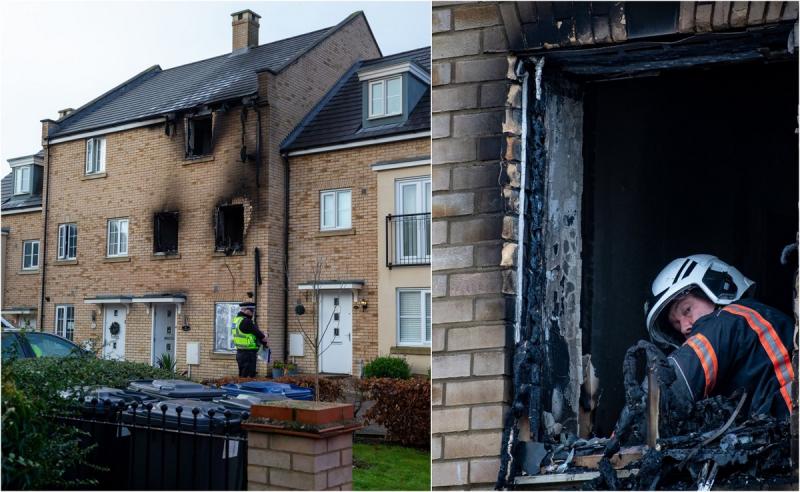 Incendiu în Eynesbury Incendiu în Eynesbury