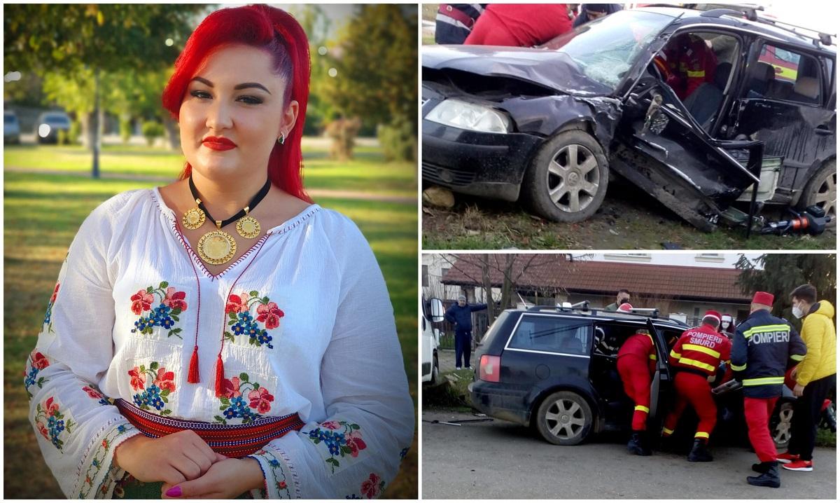 Denisa Gog, o tânără de 22 de ani din Dumbrăviţa, a murit într-un teribil accident