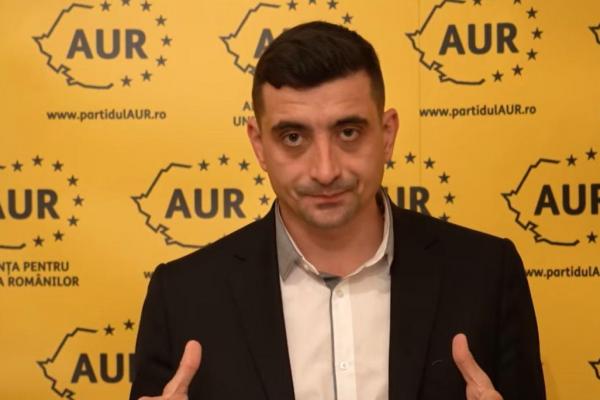 George Simion, copreședintele AUR, contestă numirea lui Ludovic Orban la șefia Camerei Deputaților