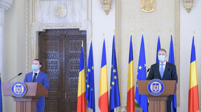 Klaus Iohannis și Florin Cîțu, declarații de la Palatul Cotroceni