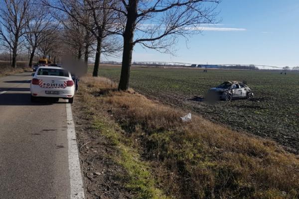 Tânăra implicată în accident are 27 de ani
