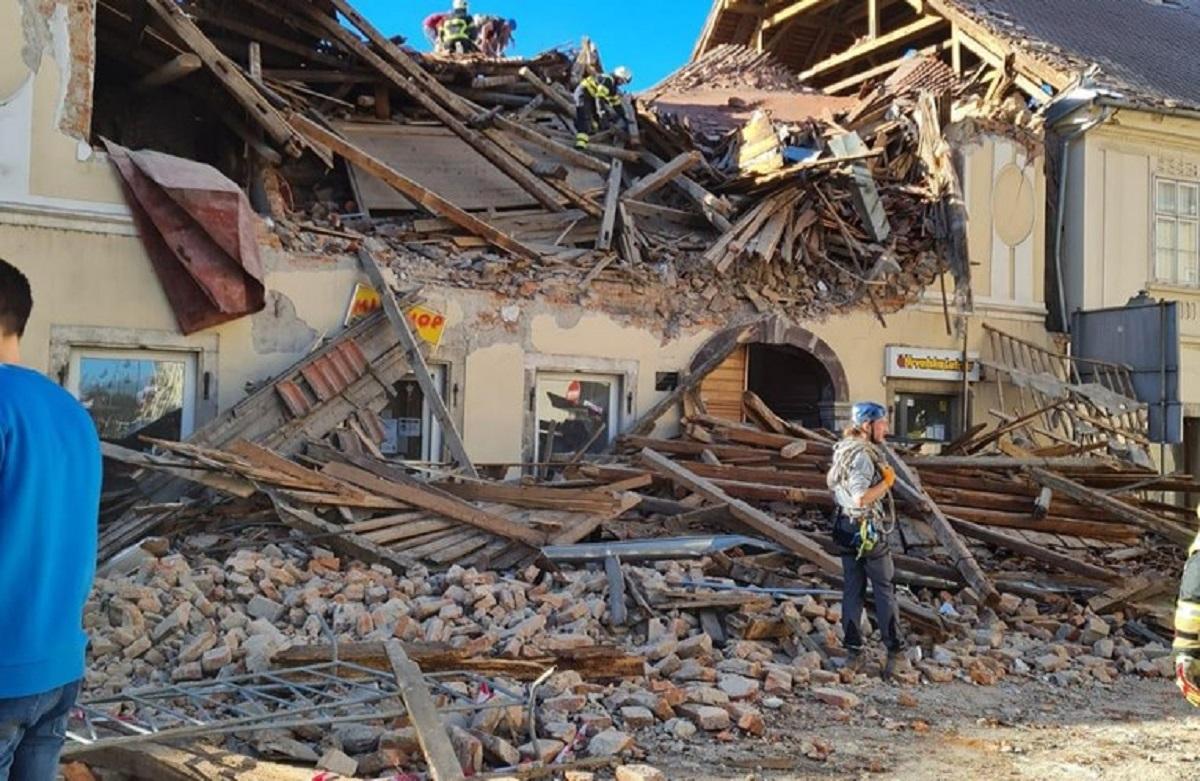 Cel puţin o persoană a murit în urma producerii cutremurului din Croaţia
