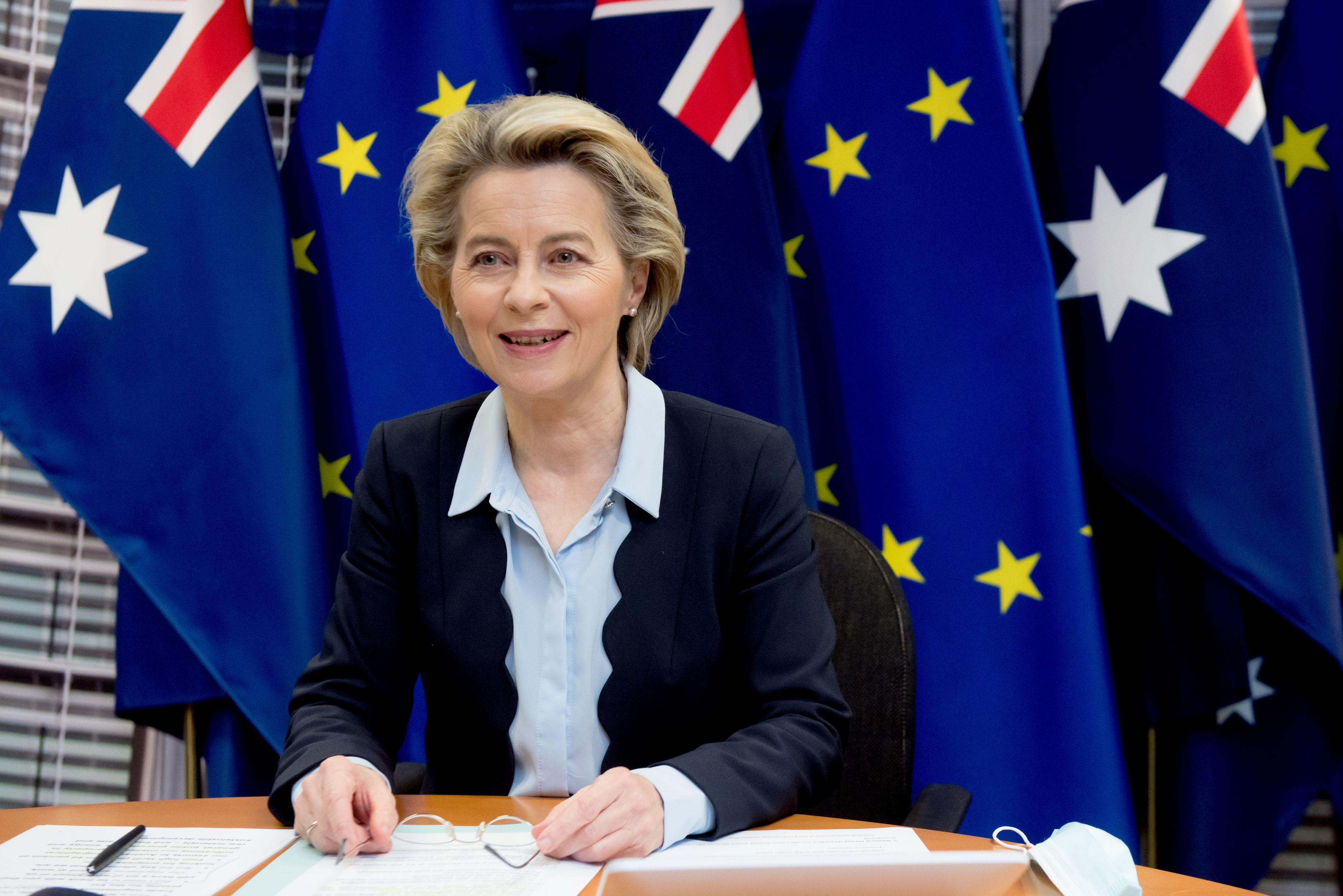 Preşedinta Comisiei Europene, Ursula von der Leyen Preşedinta Comisiei Europene, Ursula von der Leyen