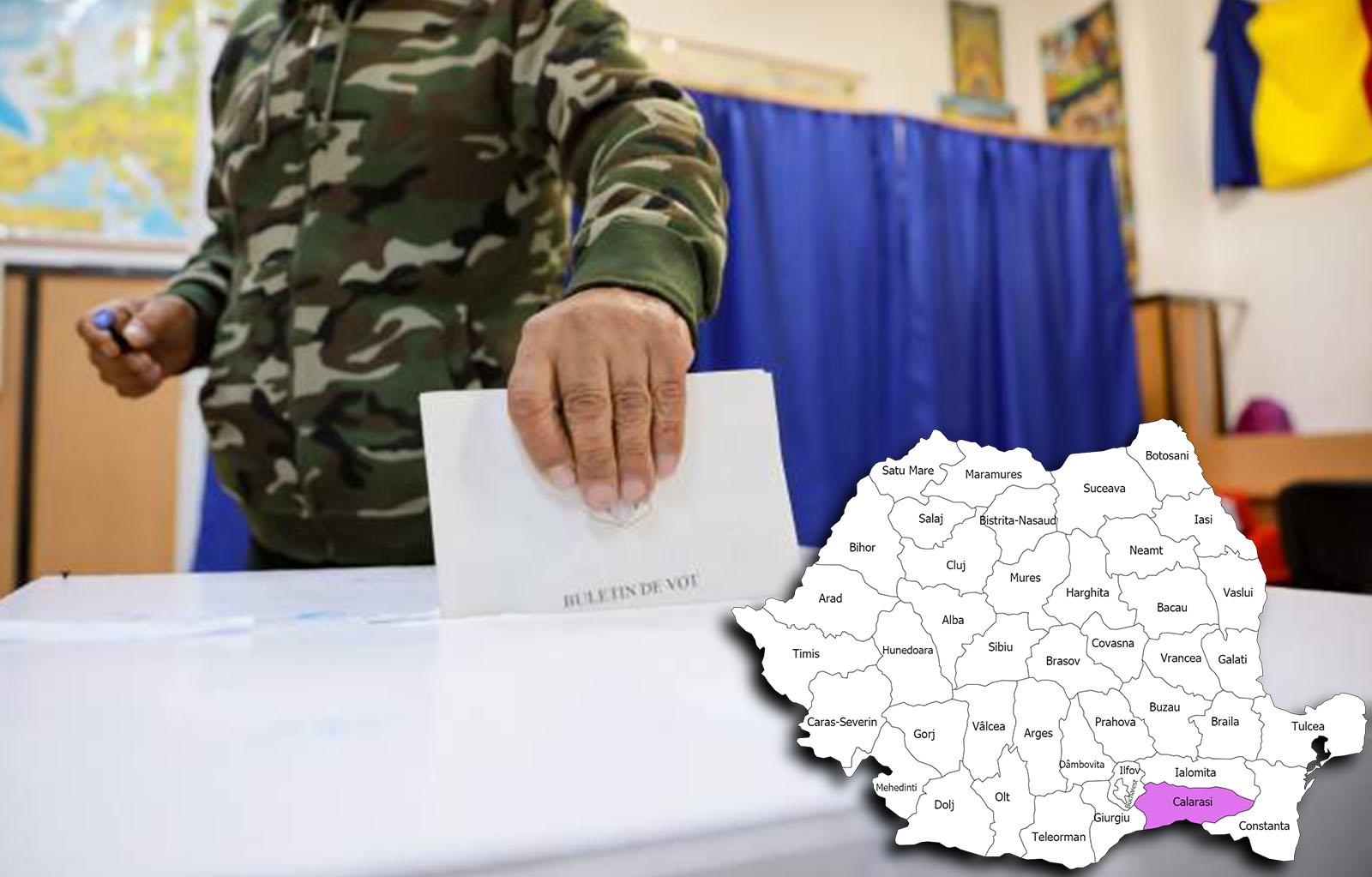 Rezultate alegeri parlamentare 2020 în județul Călărași. Cine câștigă alegerile pentru Senat și Camera Deputaților