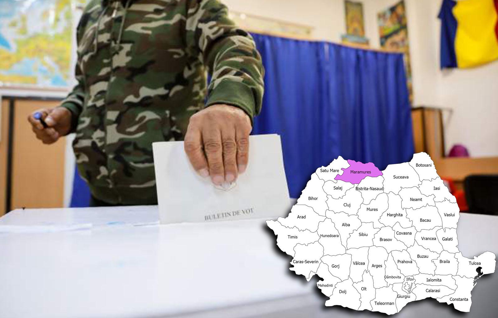 Rezultate alegeri parlamentare 2020 în județul Maramureș. Cine câștigă alegerile pentru Senat și Camera Deputaților