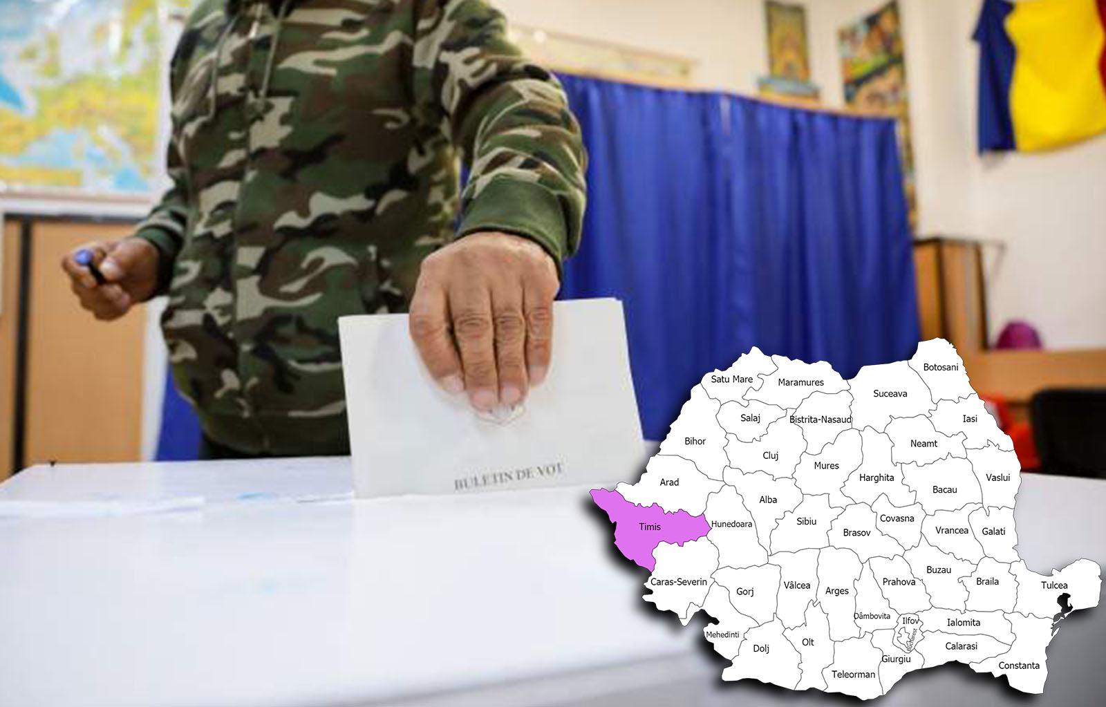 Rezultate alegeri parlamentare 2020 în județul Timiș. Cine câștigă alegerile pentru Senat și Camera Deputaților