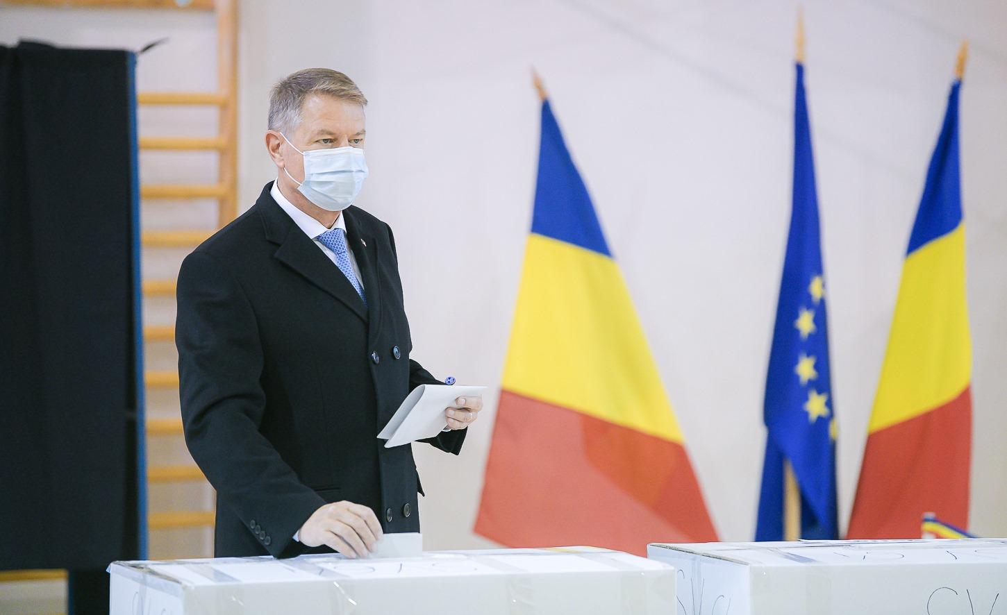 Klaus Iohannis a votat la alegerile parlamentare 2020