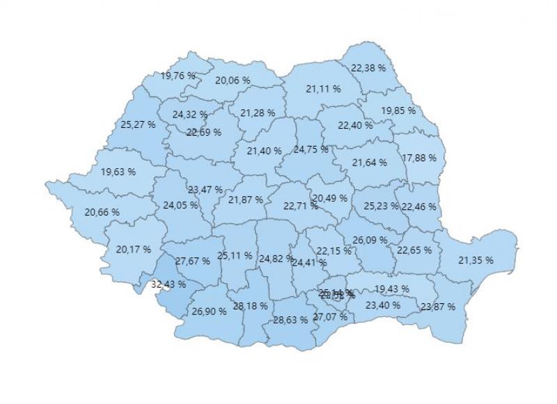 Rezultate vot ora 16:00