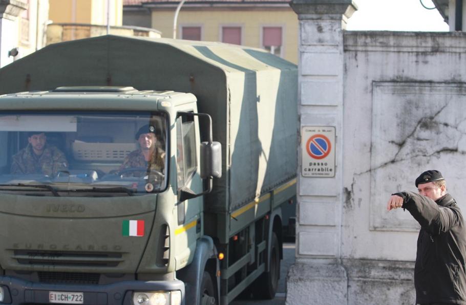 2.000 de oameni pregătiţi să se ocupe de pacienţii cu coronavirus din Italia 19 unităţi militare, pregătite să preia pacienţi cu coronavirus