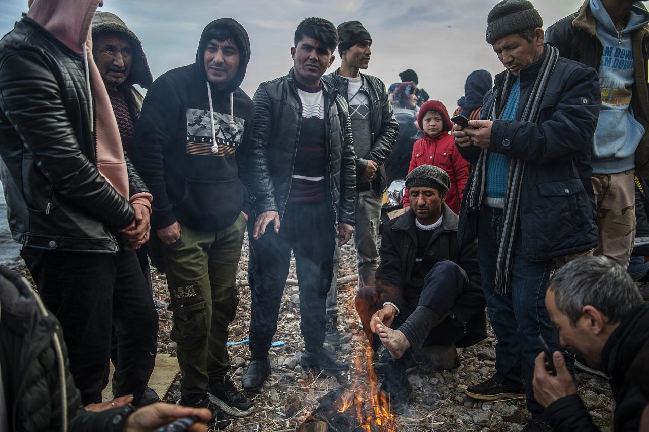 Refugiați din Itak, Siria și Afganistan